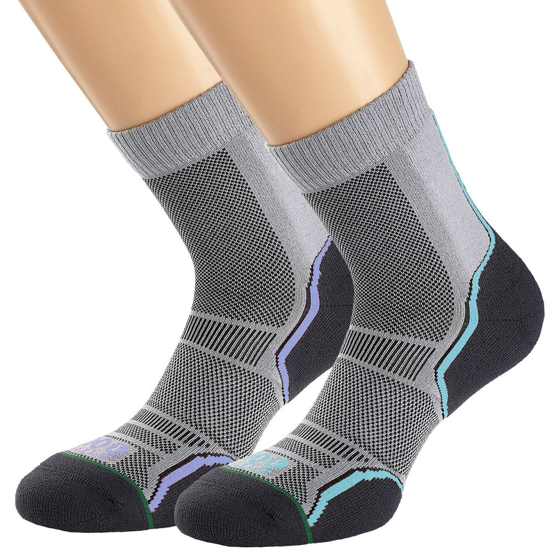 2 Pack Ladies Trail Single Layer Socks