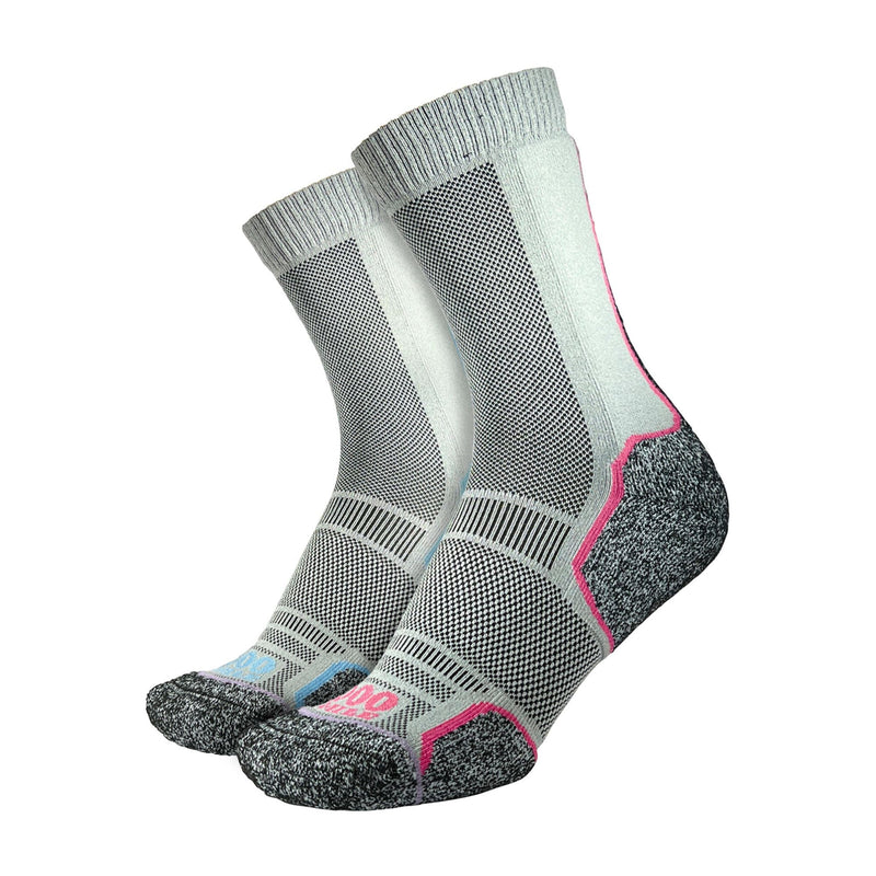 2 Pack Ladies Trek Repreve Single Layer Socks
