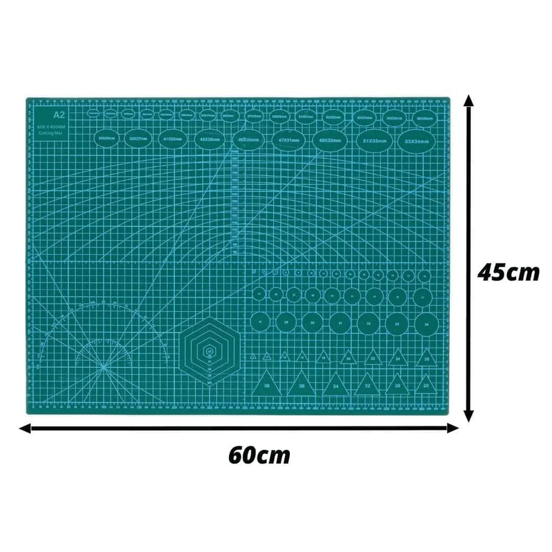 A4 Self Healing Cutting Mat with Grid Lines 22 x 30cm