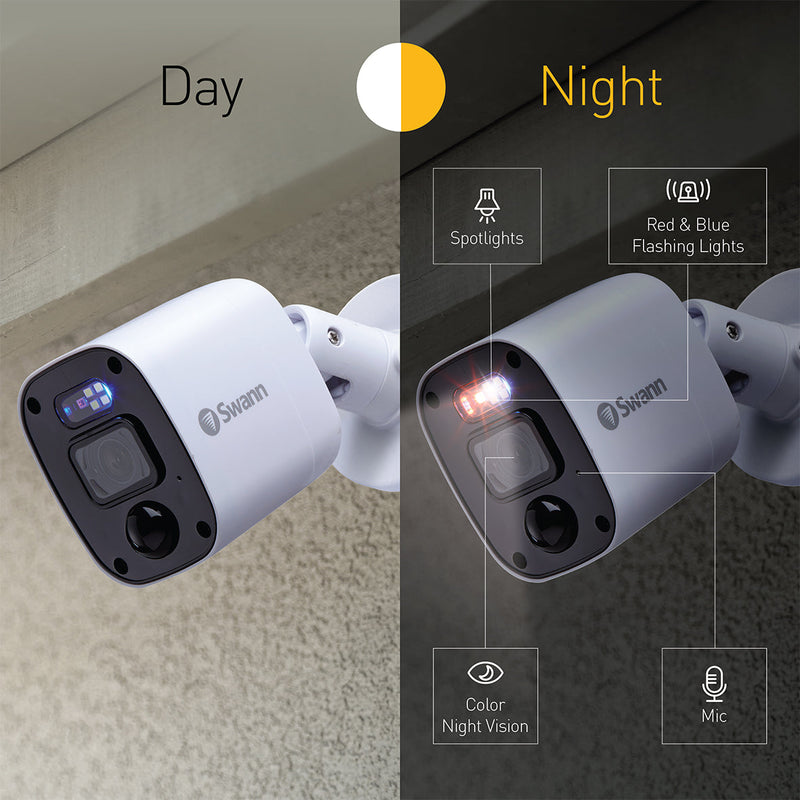 Swann 4K Wired DVR CCTV Add-On Bullet Camera