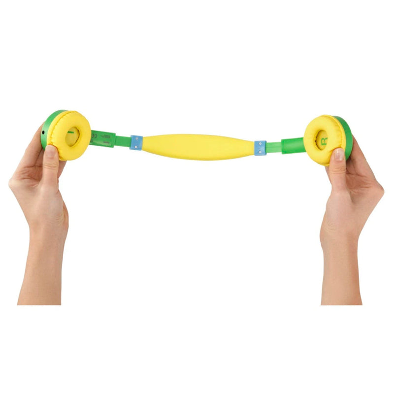 Hama Kids Guard On-Ear Wired Headphones, Green/Yellow