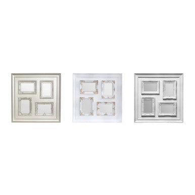 Vintage Style White & Gold 4 Photo Frame | Maren