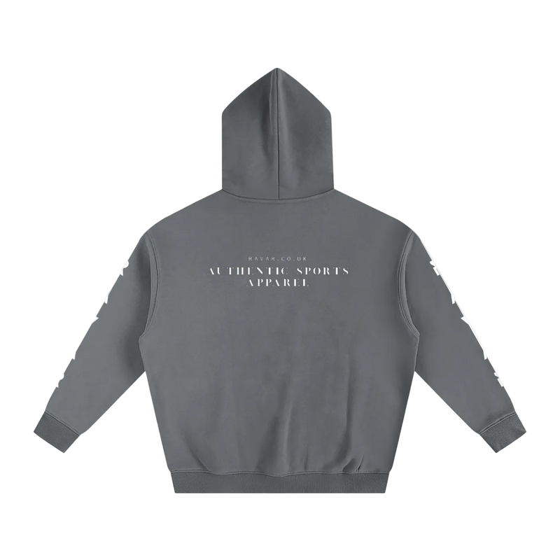 Ravar Arm-Print Heavyweight Hoodie
