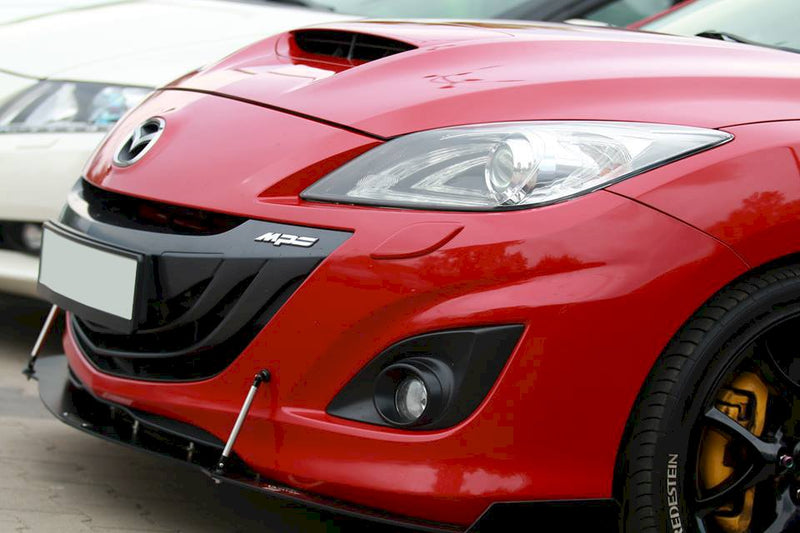 Maxton Design - FRONT RACING SPLITTER MAZDA 3 MK2 MPS