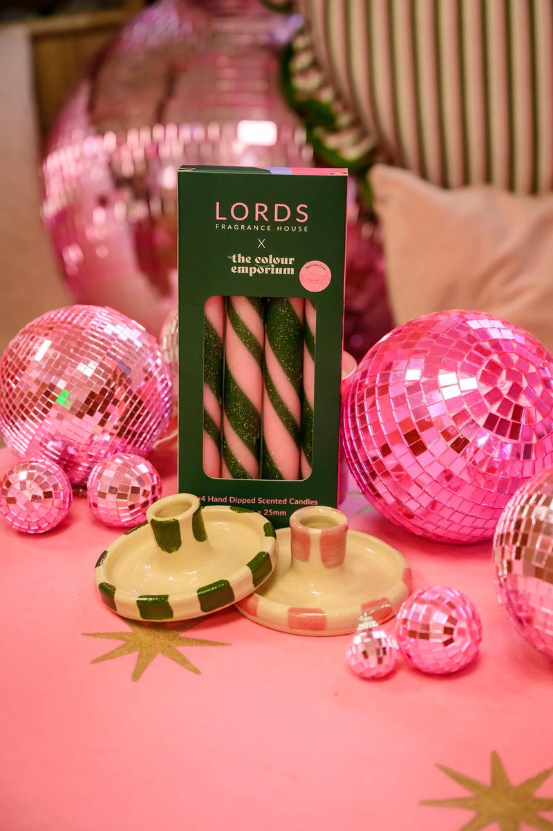 Ceramic candle holders