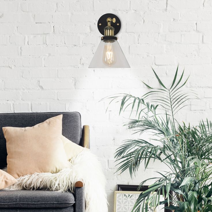 Wall Lights LED Glass Shade
