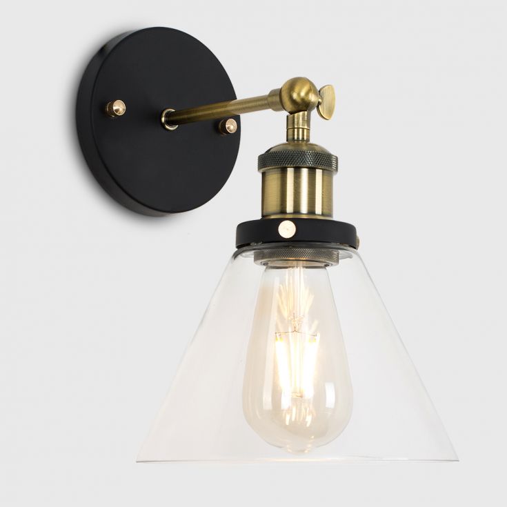 Wall Lights LED Glass Shade