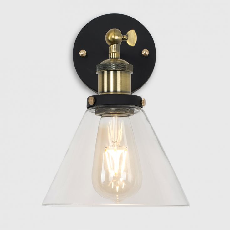 Wall Lights LED Glass Shade