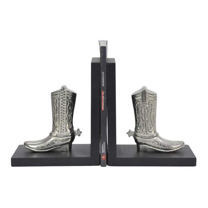 18CM ALUMINIUM  BOOT BOOKENDS