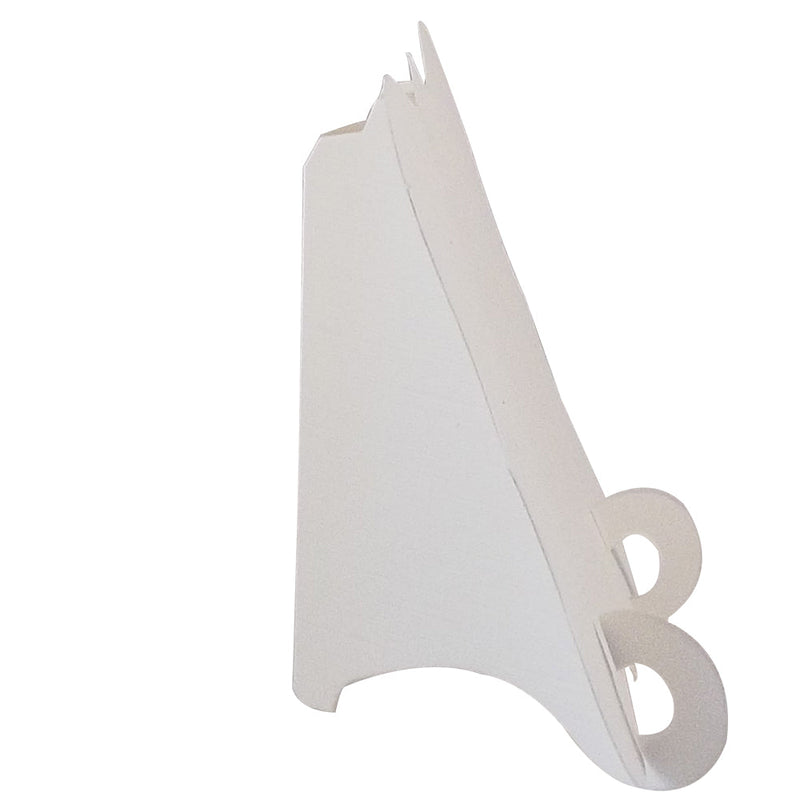 24 x Linen White Elegant Place Cards, Perfect for Stylish Weddings & Parties. Tableware UK Card Crafts