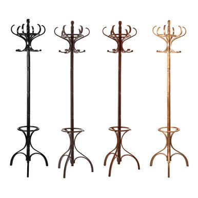 Mahogany Finish Floor Standing Coat Stand | Kennedy