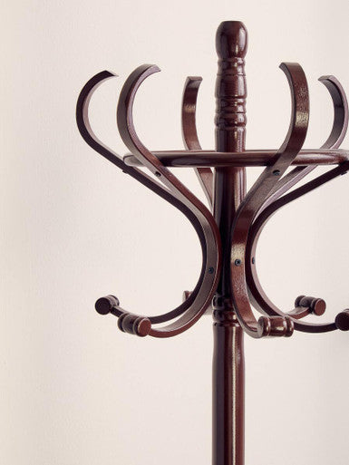 Mahogany Finish Floor Standing Coat Stand | Kennedy