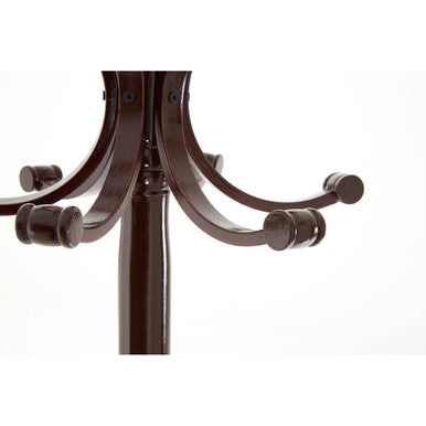 Mahogany Finish Floor Standing Coat Stand | Kennedy