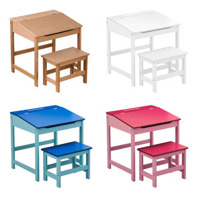 Children's Pink Desk and Stool | Jordan