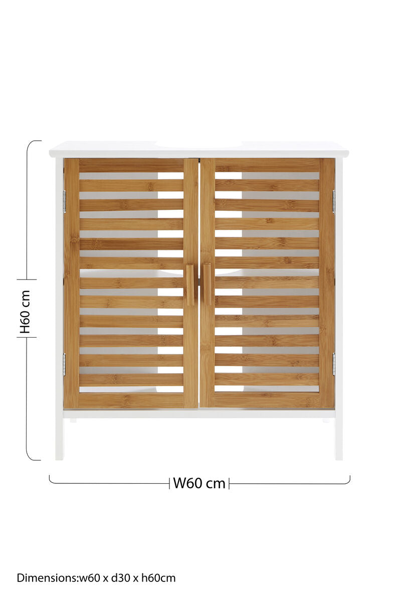 Bamboo Door Floor Standing Cabinet | Verdon