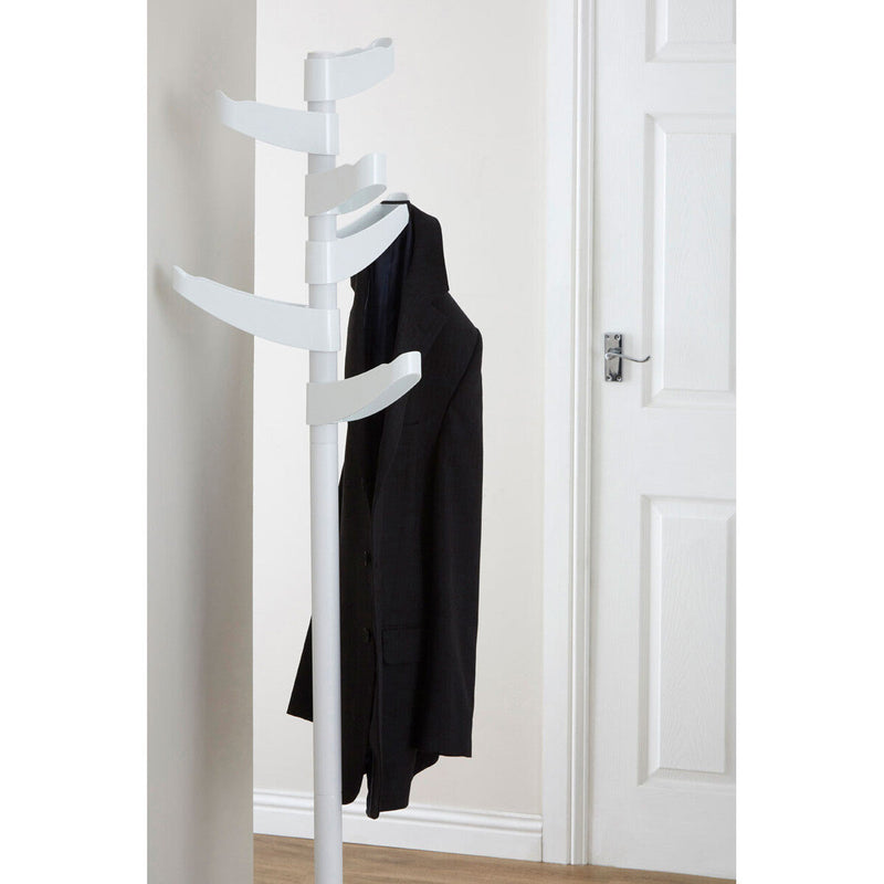 White Steel Abs Coat Stand | Bian