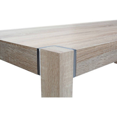 Natural Oak Veneer Set of 2 Side Tables with Ample Surface Space | Loki