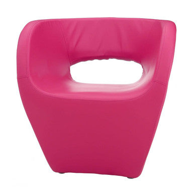 Hot Pink Faux Leather Armchair | Aldo