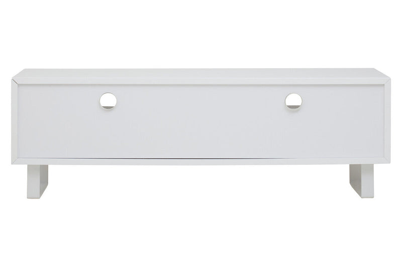 White High Gloss Media Cabinet | Moritz