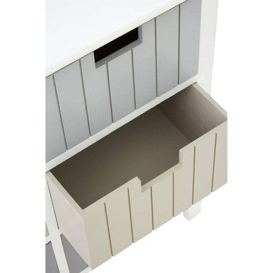 White 6 Drawers Chest | New England