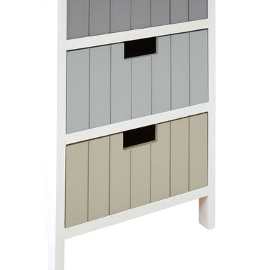 White 5 Drawers Chest | New England