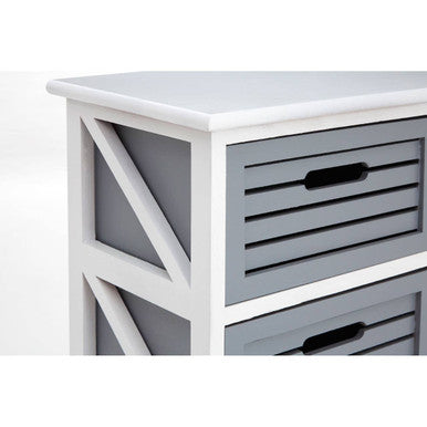 6 Grey Drawers Unit | Vermont