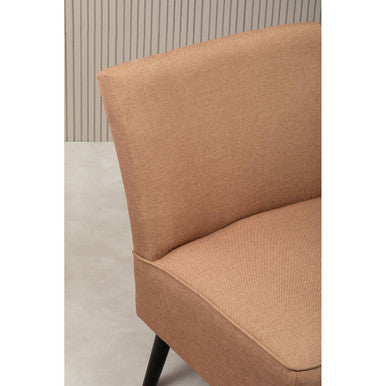 Terracotta Fabric Chair | Stockholm