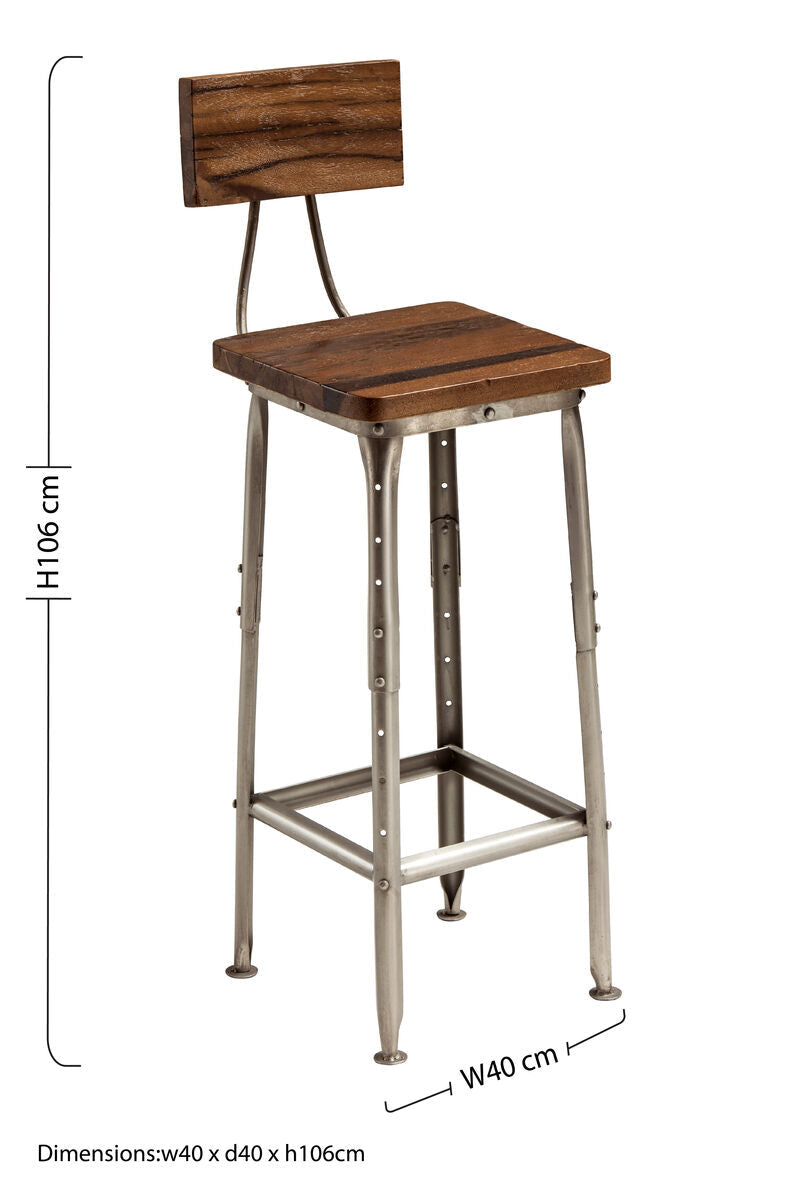 Industrial Bar Chair | Apex