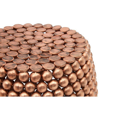 Copper Finish Barrel Stool | Templar