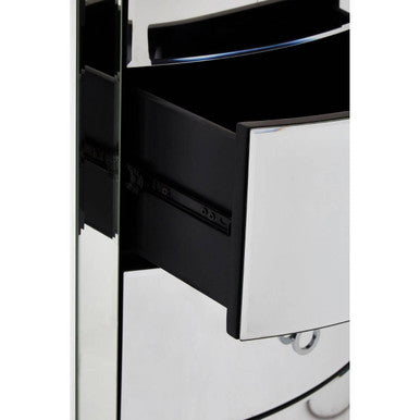 Curved Tall Boy Drawers | Verona