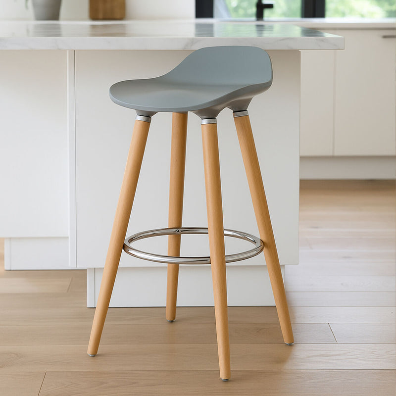 Grey Bar Stool | Stockholm