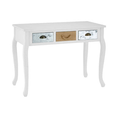 White Console Table with 3 Drawers | Weymouth