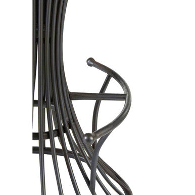 Elm Wood and Metal Bar Stool | New Foundry