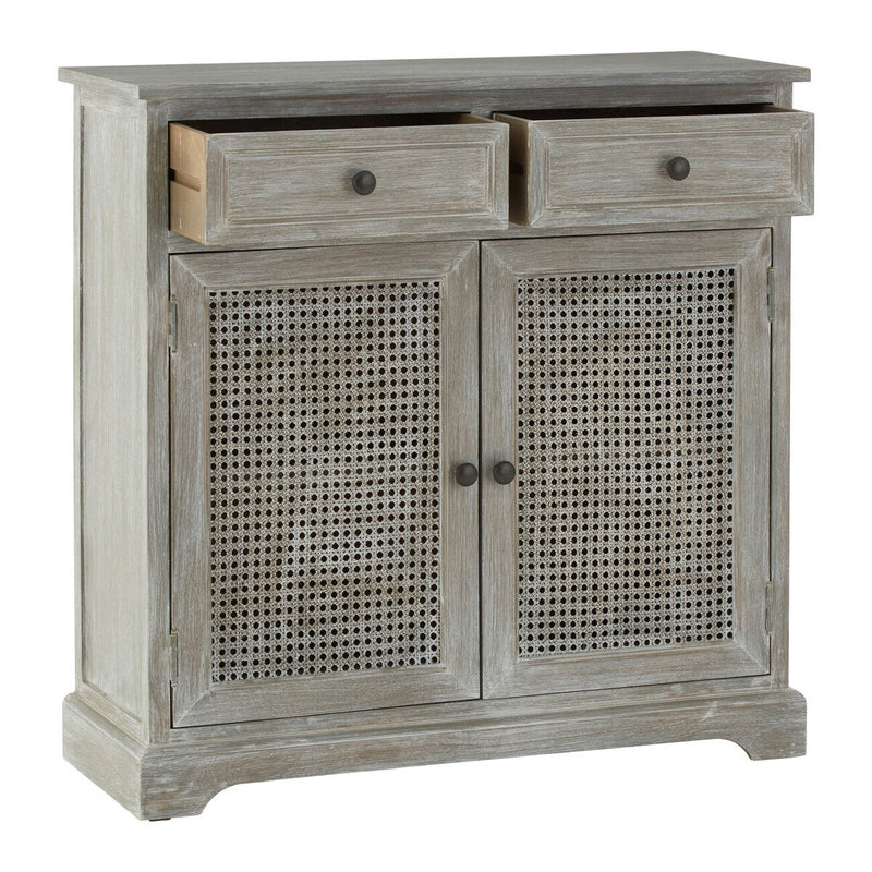 Grey Wash Lattice Two Door Sideboard | Heritage