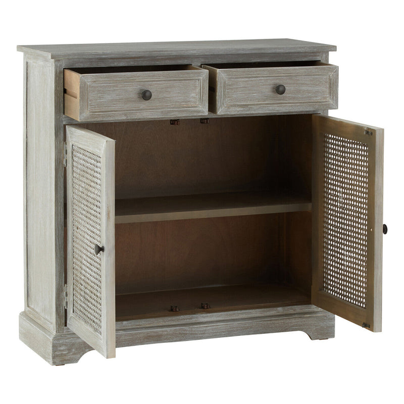 Grey Wash Lattice Two Door Sideboard | Heritage