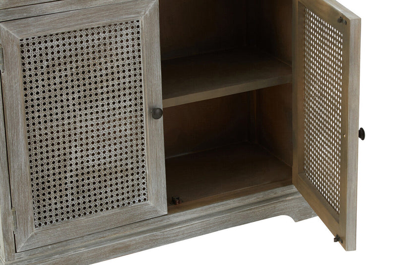 Grey Wash Lattice Two Door Sideboard | Heritage