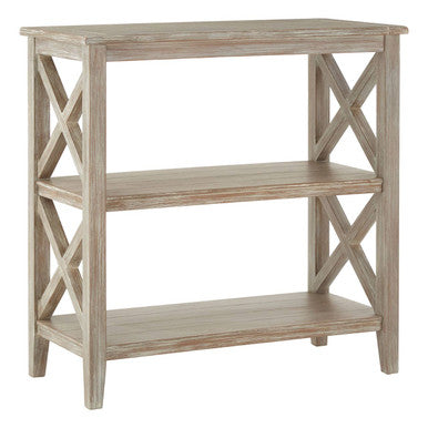 Natural Wash Two Shelf Bookcase | Heritage