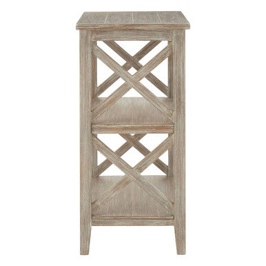 Natural Wash Two Shelf Bookcase | Heritage