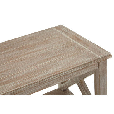 Natural Wash Two Shelf Bookcase | Heritage