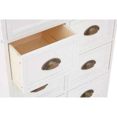 White 8 Drawers Chest | Austin