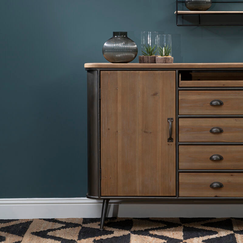 4 Drawer Wooden Sideboard | Trinity