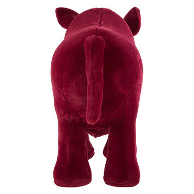 Kids Maroon Rhino Animal Stool | Jungle Safari