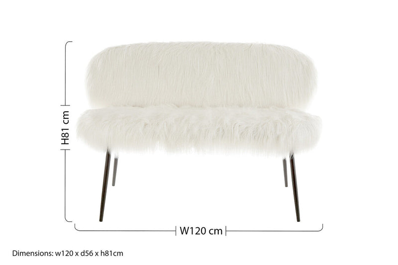 Sofa with Black Legs | Sienna