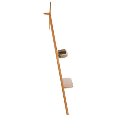 Ladder Towel Rack with Mirror | Carrick