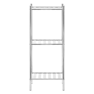 3 Tier Chrome Metal Shelf Unit | Dara