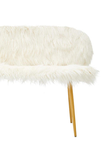 Sofa with Gold Finish Legs | Sienna