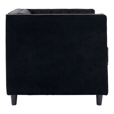 Black Velvet Chair | Farah