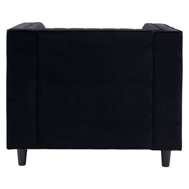 Black Velvet Chair | Farah