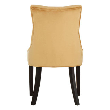 Ochre Velvet Dining Chair | Daxton