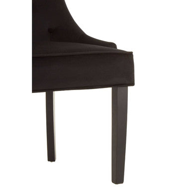 Black Velvet Dining Chair | Daxton